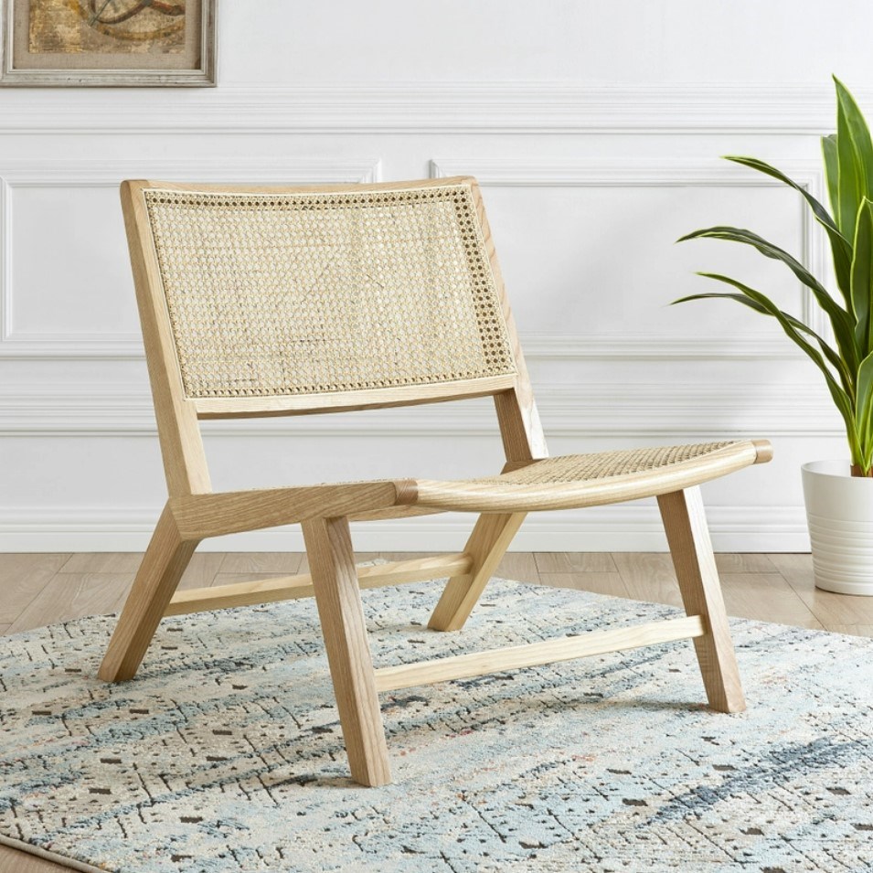 rattan arm chair