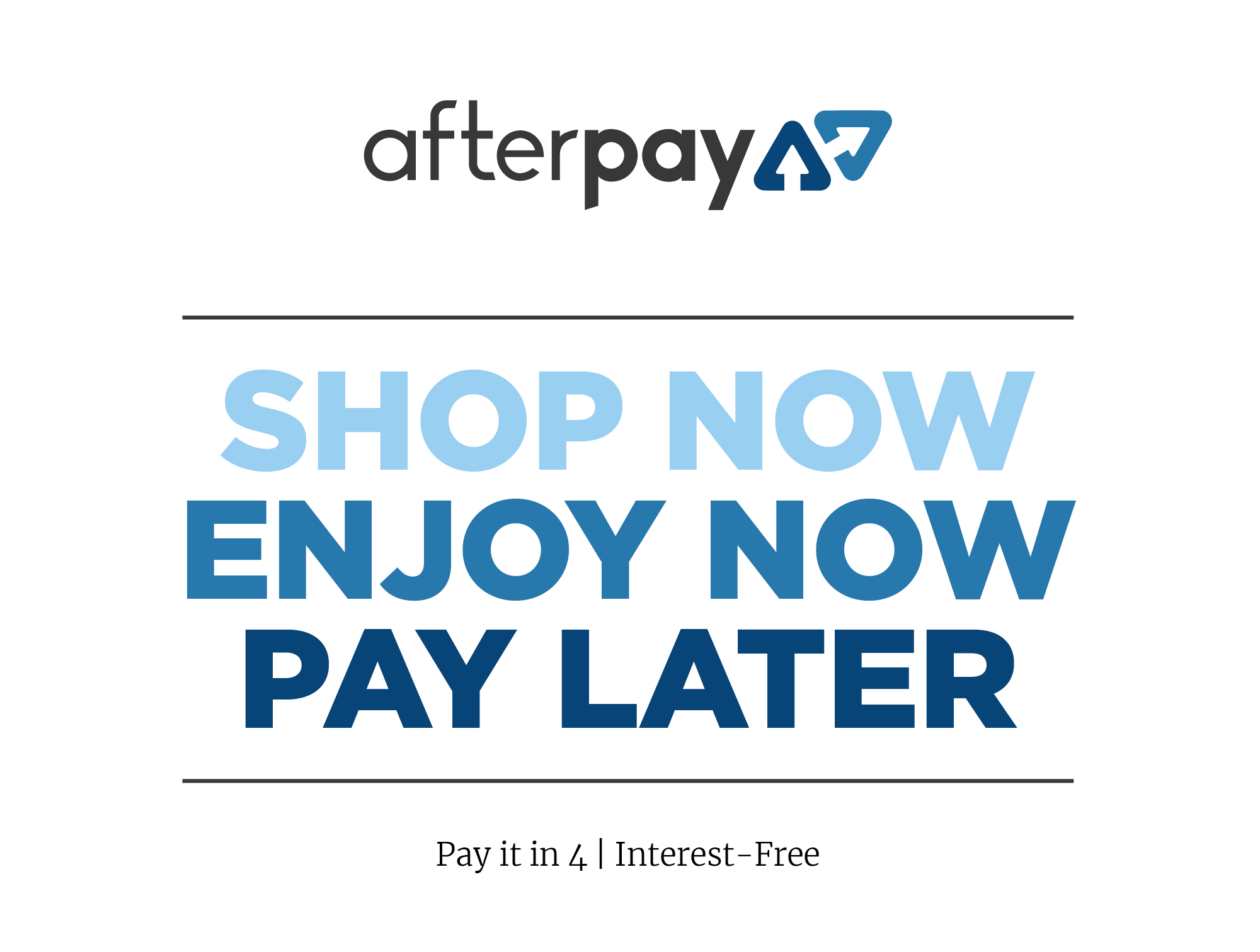 Shop on MyDeal with AfterPay